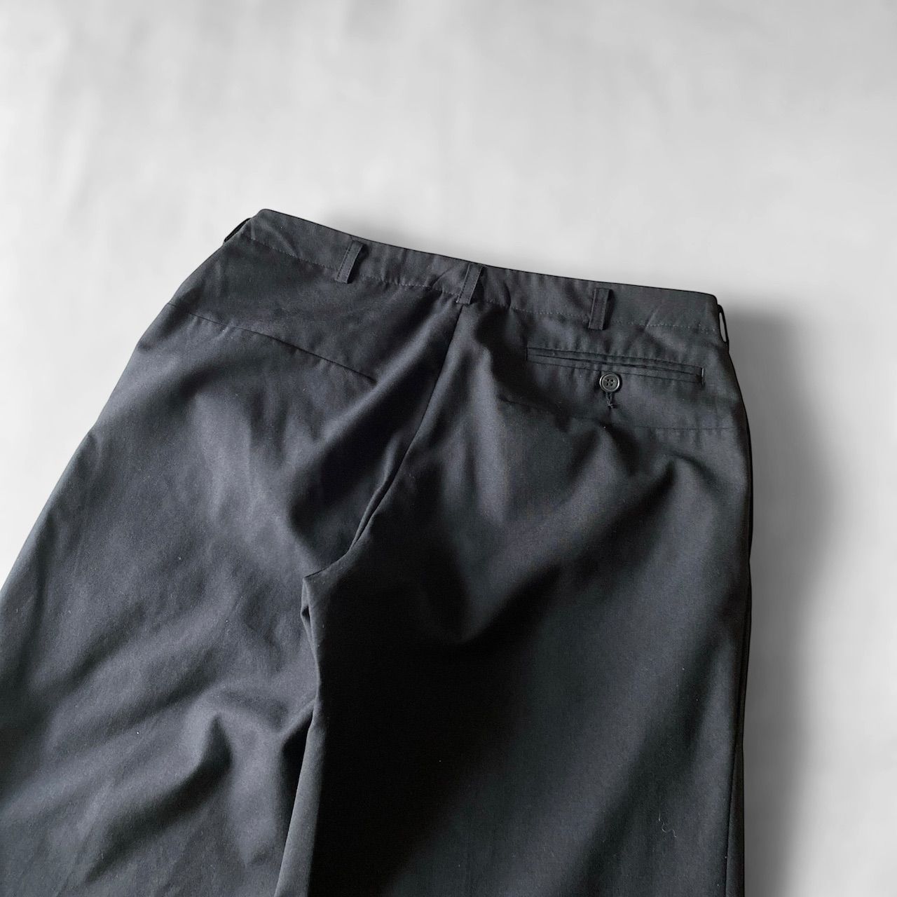 90s00s dirk schonberger ウールワイドストレートスラックス 90s00s dirk schonberger ウールワイドストレートスラックス - メルカリ