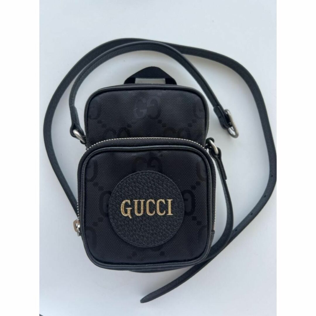 新品☆GUCCI OFF THE GRID GG柄ナイロンミニショルダーバッグ - メルカリ