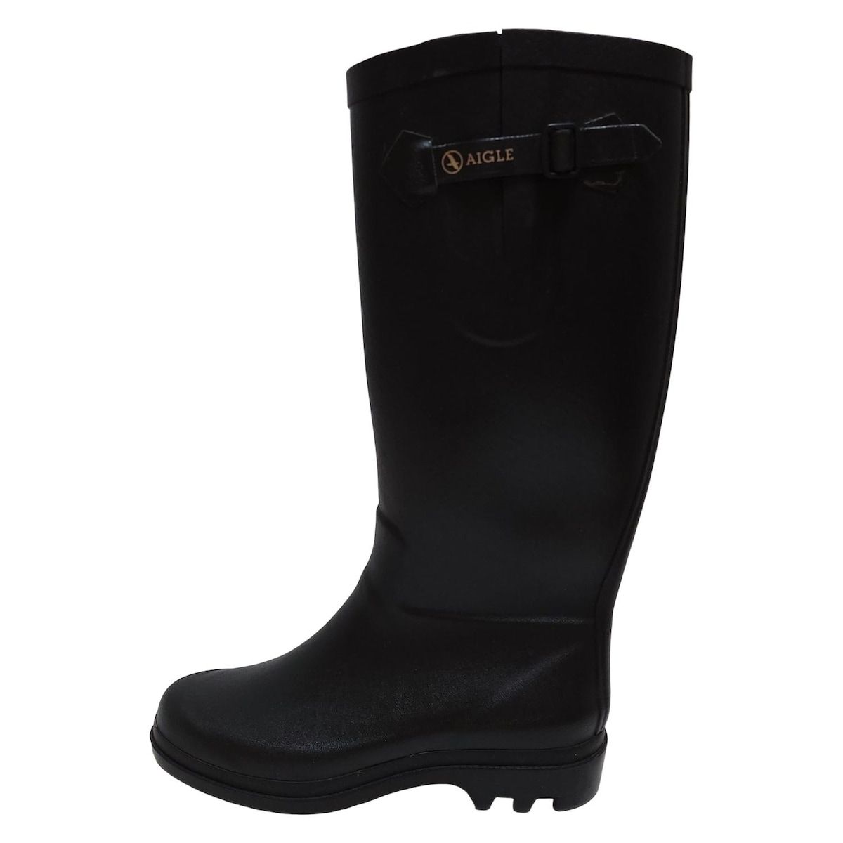 AIGLE エーグル レインブーツ 38 レディース - 黒
