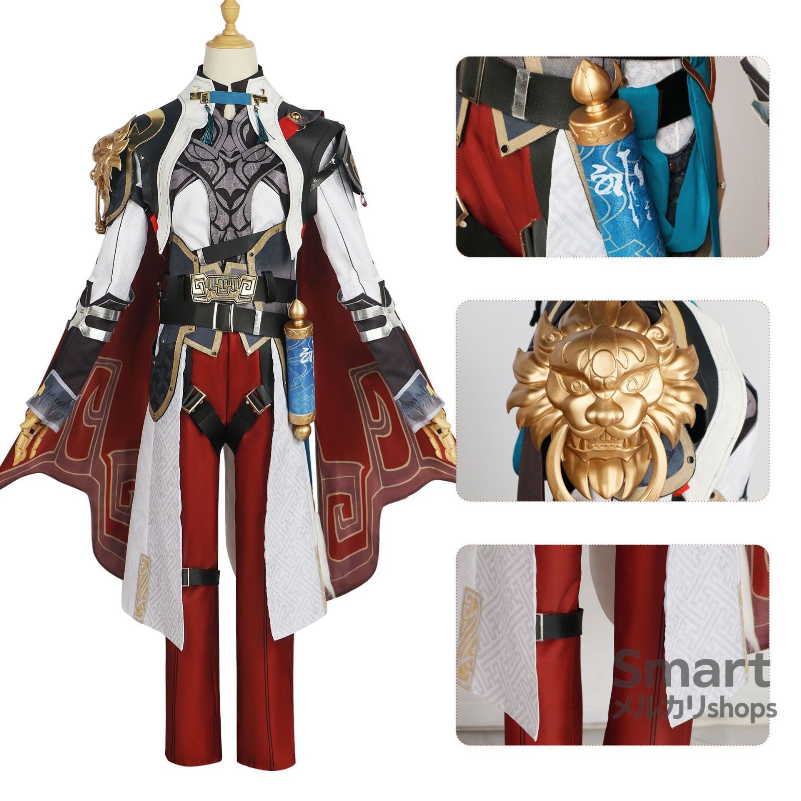 コスプレ 衣装 崩壊スターレイル 景元 万聖節風 ゲーム アニメ キャラクター 仮装 舞台 コスチューム レディース M251015-8