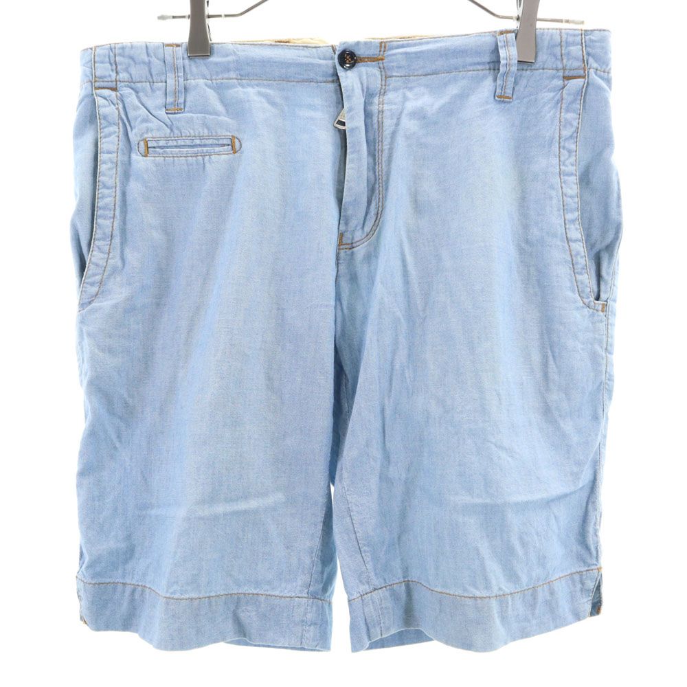 ドルチェアンドガッバーナ イタリア製 シャンブレー ショートパンツ 44 DOLCEu0026GABBANA メンズ