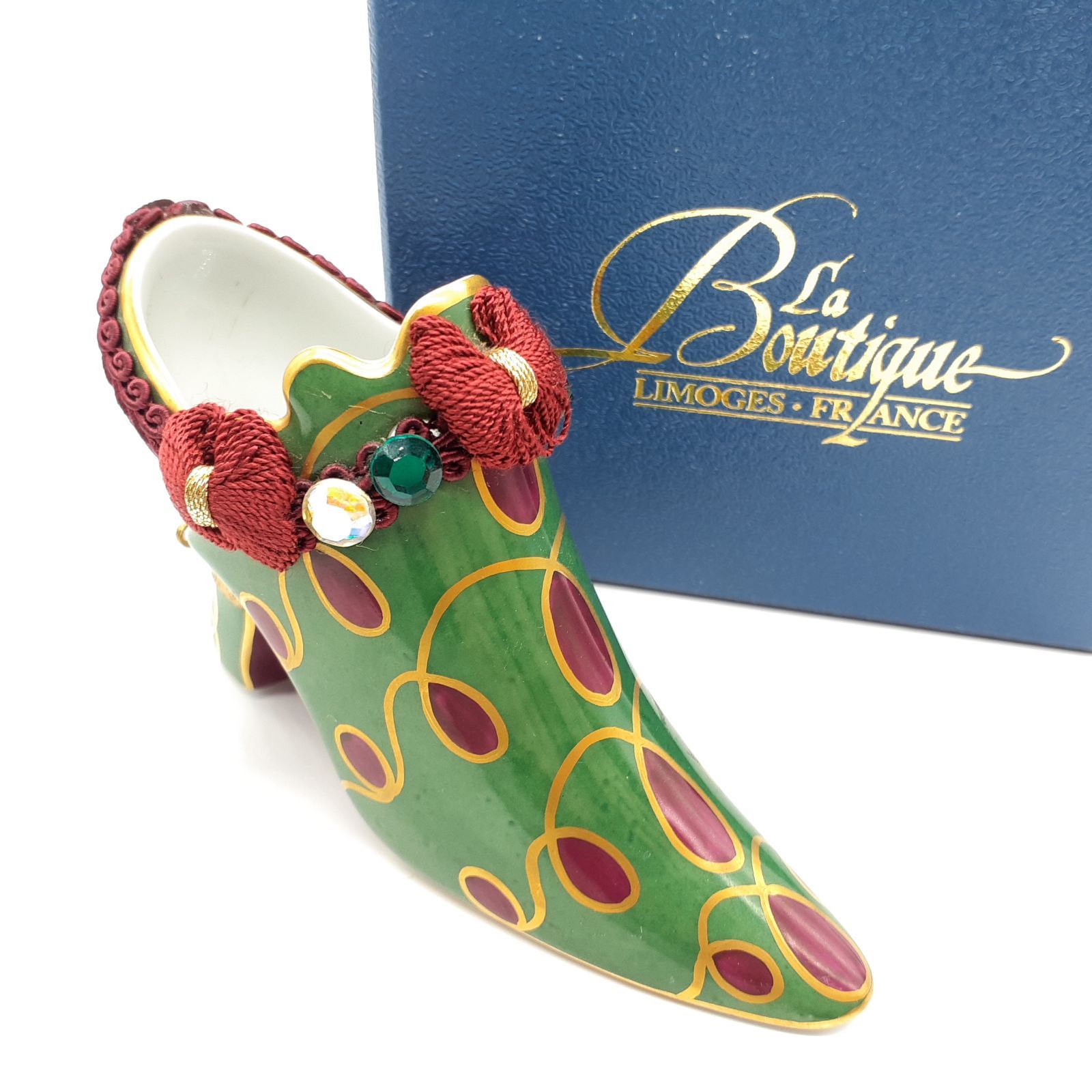 LIMOGES リモージュボックス フランス エナメル 小物入れ ハイヒール
