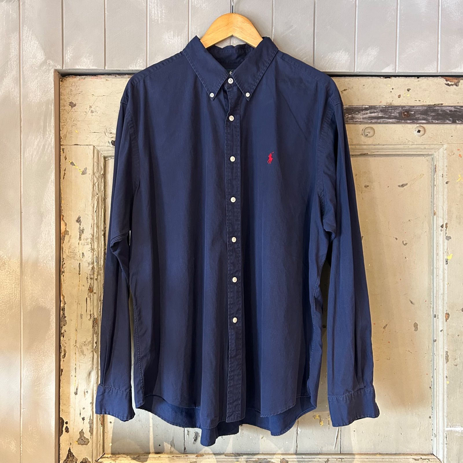 RalphLauren ラルフローレン　CLASSIC FIT 長袖シャツ　古着　XXLサイズ