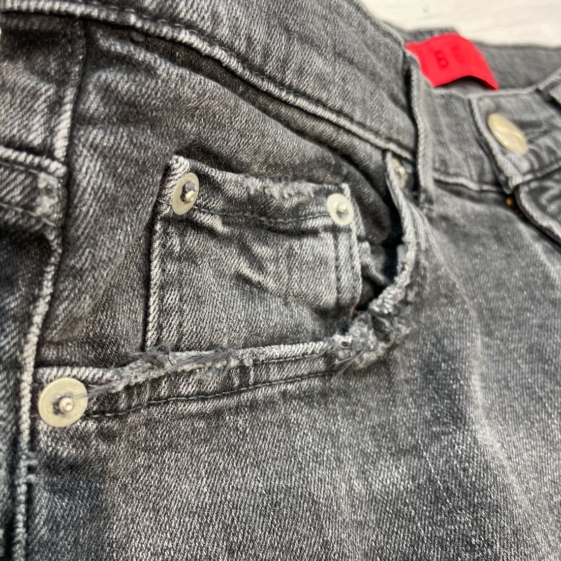 美品 RED CARD×BEAMS レッドカード ビームス デニムパンツ 別注 