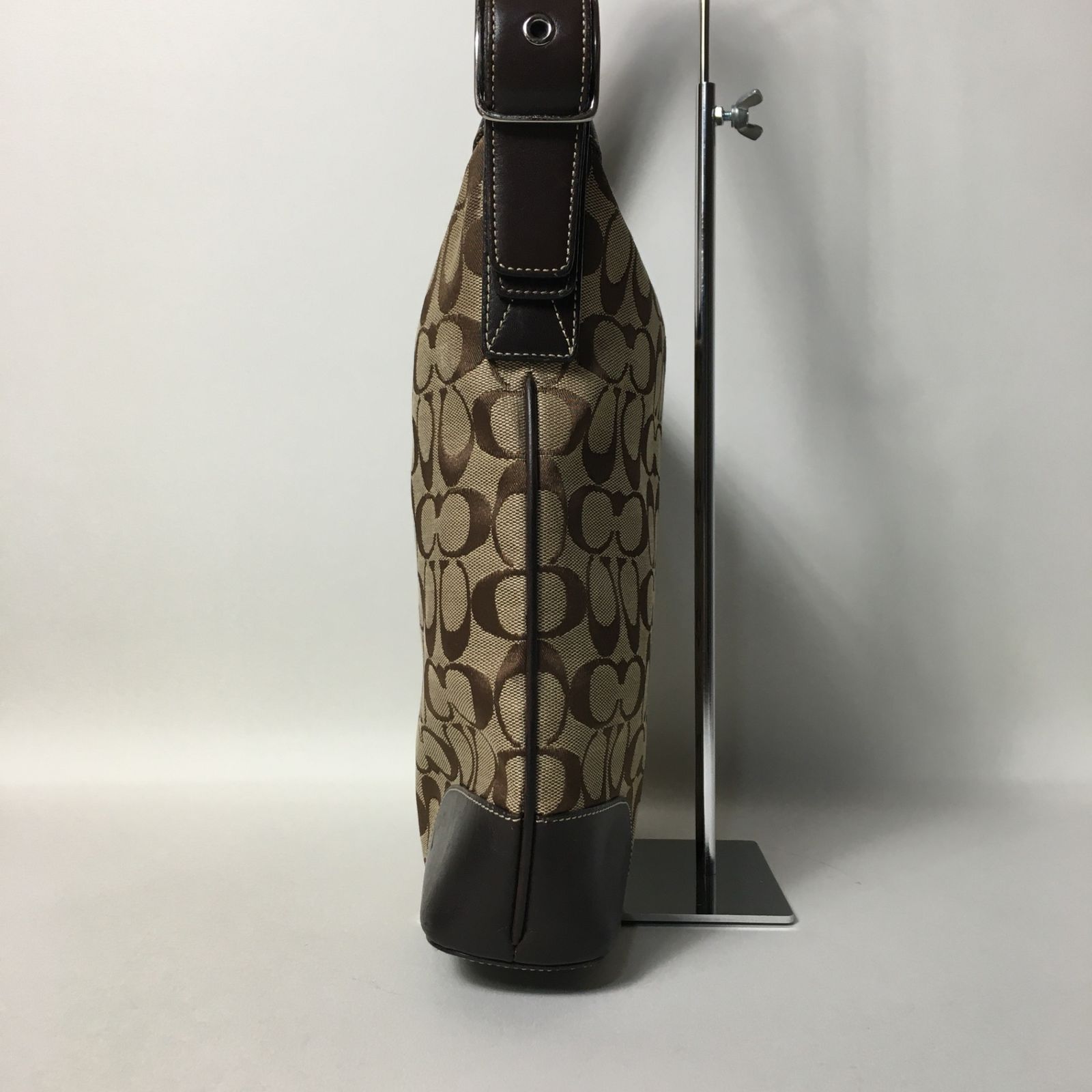 2506-273｜コーチ シグネチャー ショルダーバッグ ダーク