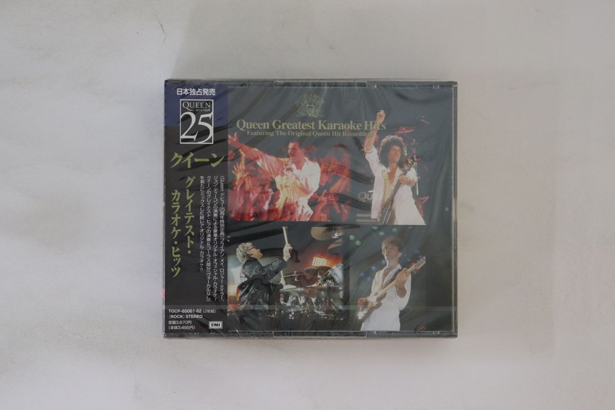 2discs CD Queen グレイテスト・カラオケ・ヒッツ TOCP6506162 EMI 未開封 /00220 Amazon.co.jp: クイーン/グレイテスト・カラオケ・ヒッツ