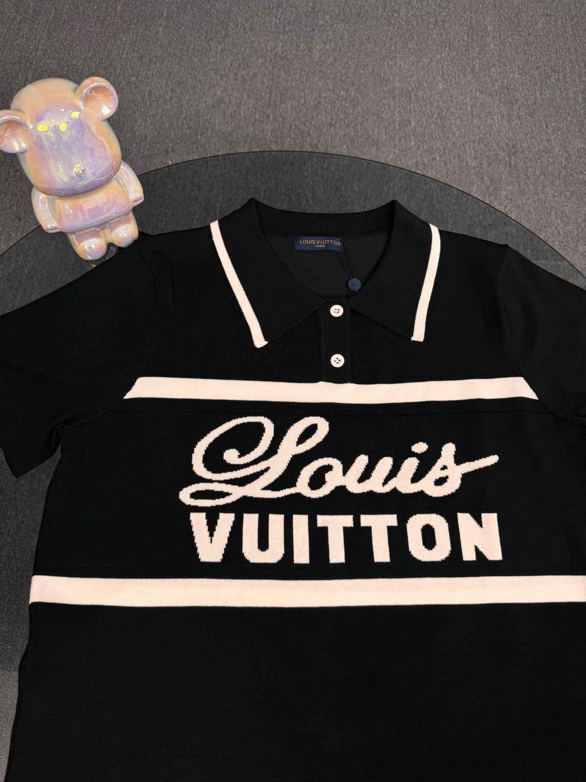 今日特価】Louis Vuitton 25SS ロゴ ニット T シャツ - メルカリ