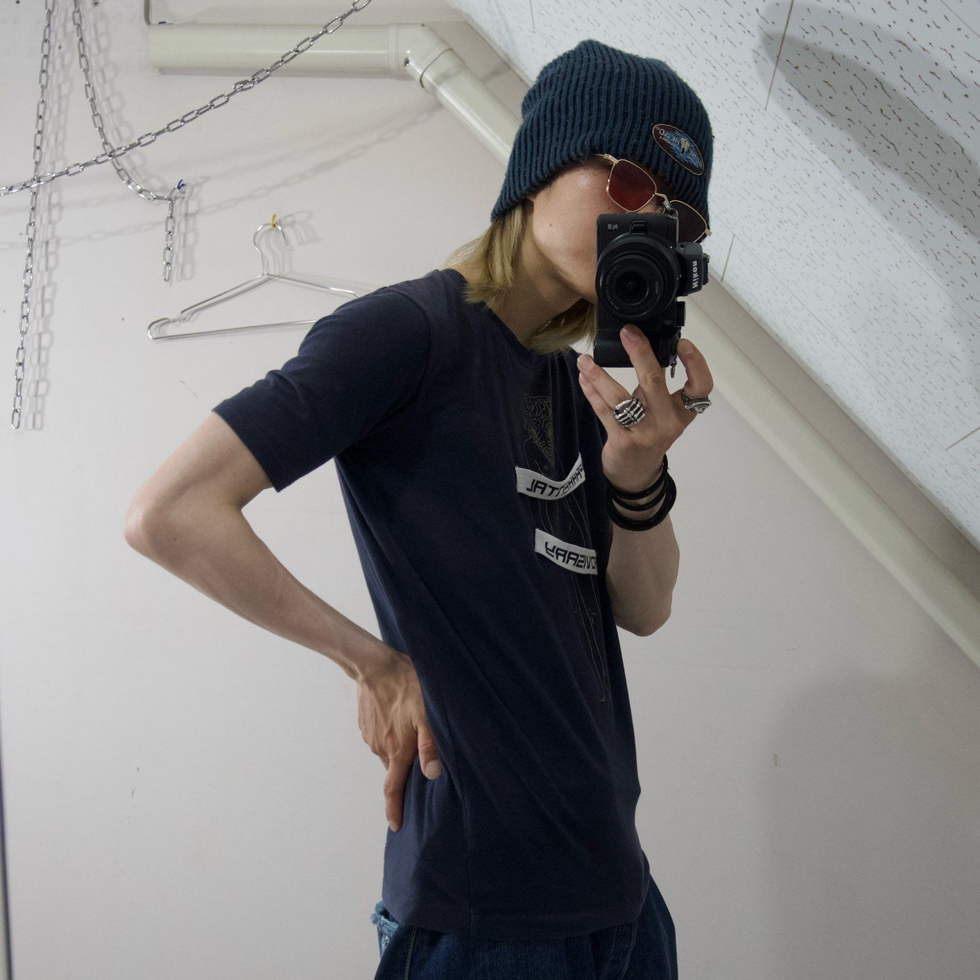 トップス 00s archives Abahouse gradation long T 90s ABAHOUSE Parental Advisory Parody ERO Animal S/S Tee 90