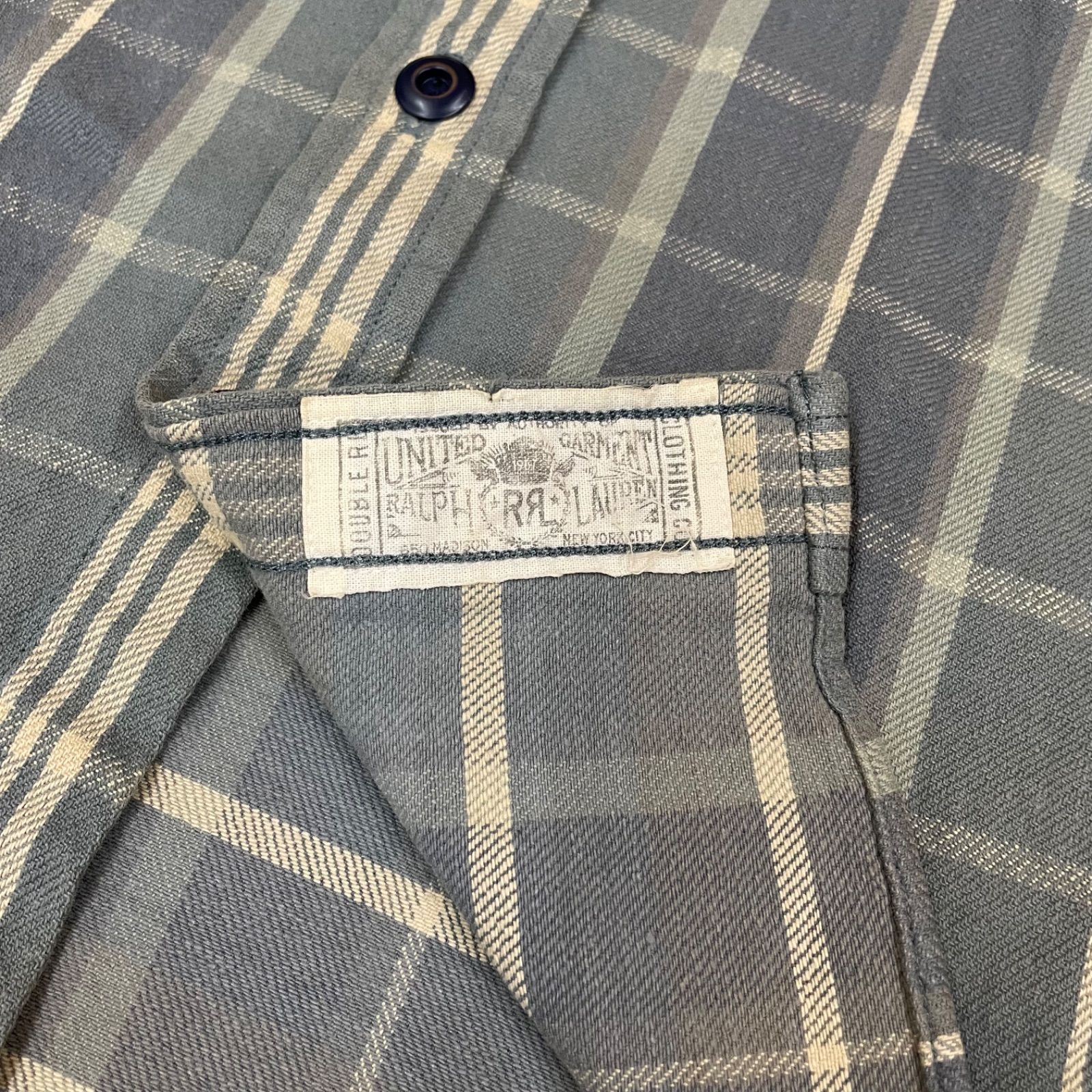 RRL ネルシャツ 2 チェックシャツ フランネル 長袖 ロング