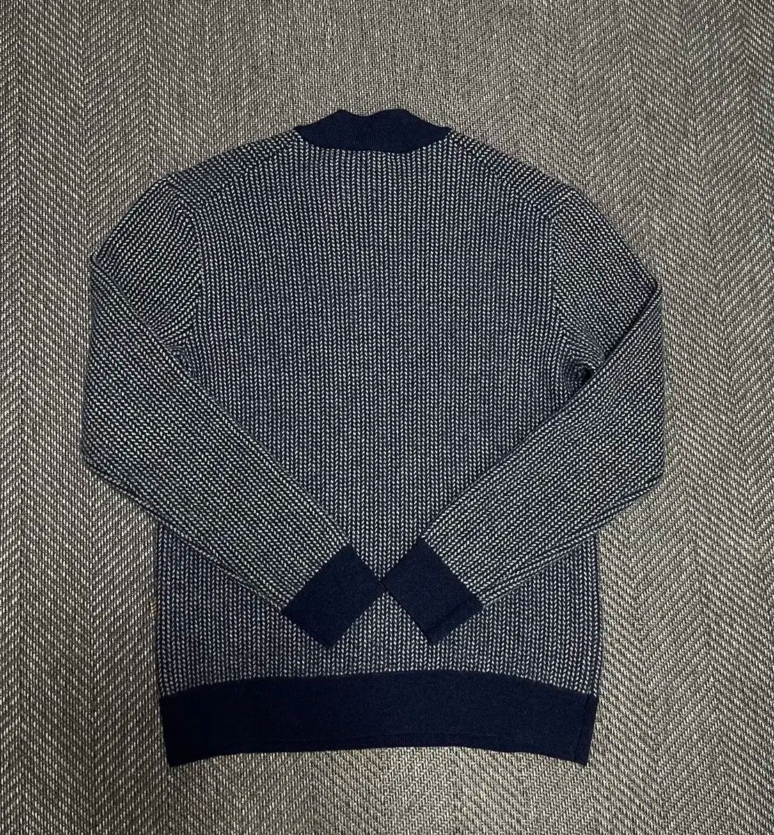 105 ダックス DAKS セミジップアップ ニット セーター