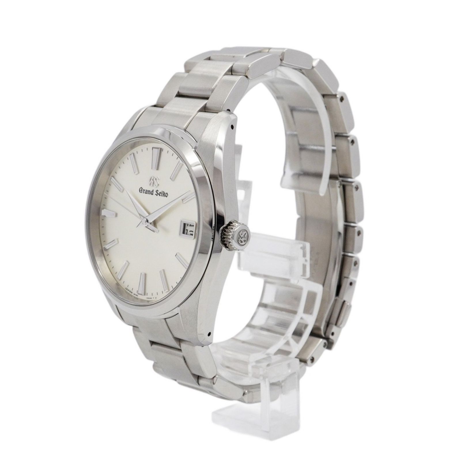 セイコー グランドセイコー 9F85-0AC0 シルバー文字盤腕時計 メンズ