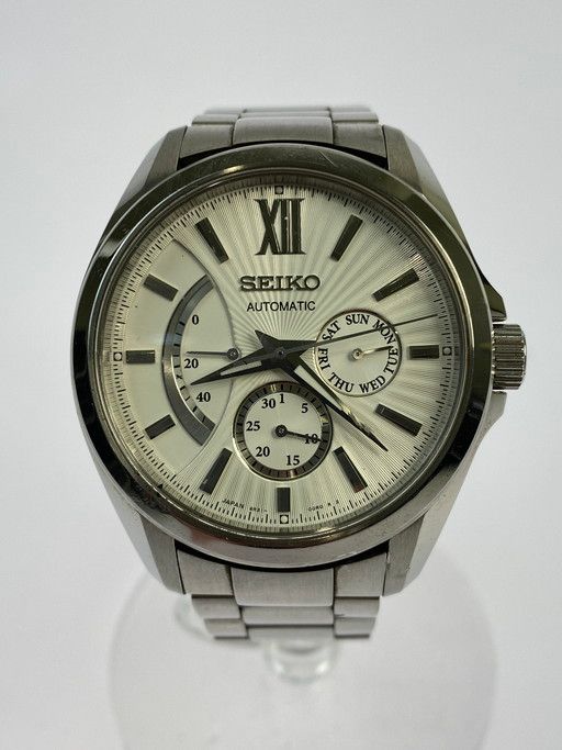 中古SEIKO SEIKO セイコー SAGA289/8B63-0AV0 BRIGHTZブライツ 電波ソーラー 腕時計 シルバー/ブラック メンズ  ブライツ 【中古】SEIKO セイコー BRIGHTZ ブライツ