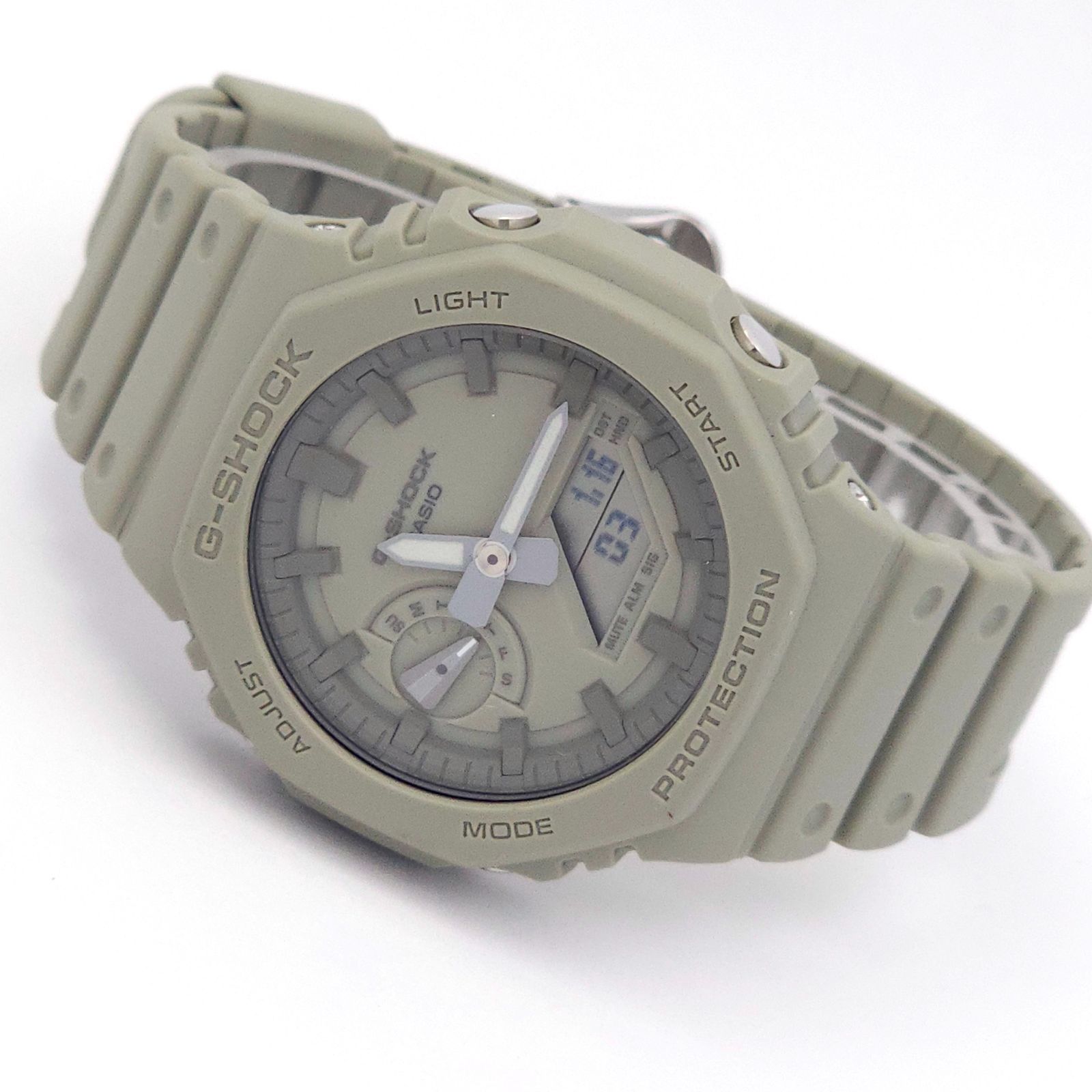 ☆美品 CASIO カシオ G-SHOCK カーボンコアガード GA-2100NC アナデジ