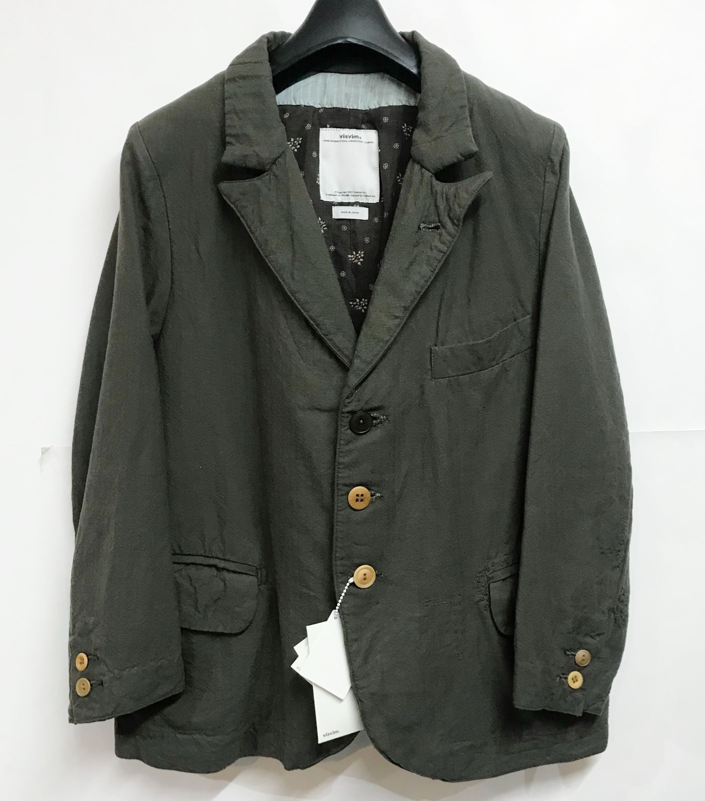 【美品】visvim folklore blazer フォークロアブレザー宜しくお願いします＾＾