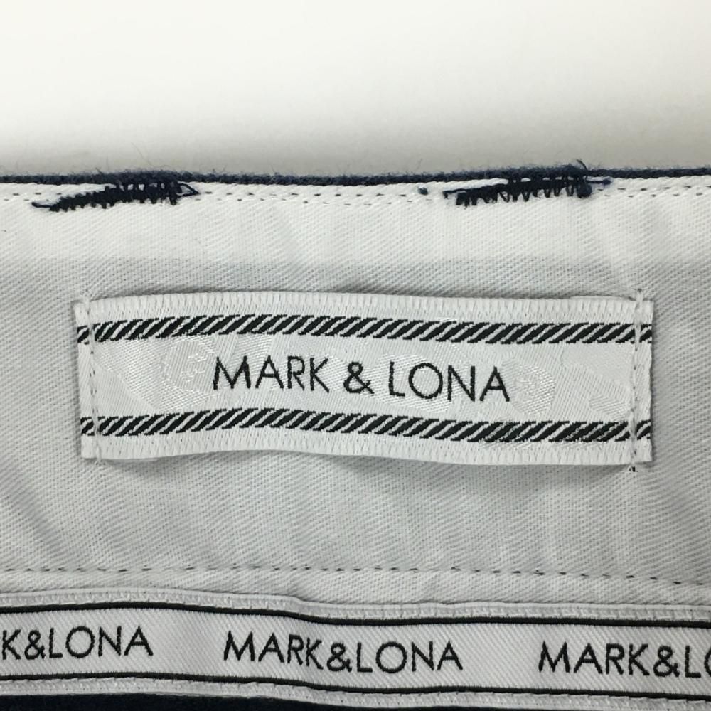 ☆特価☆【美品】マークアンドロナ パンツ ネイビー スカル刺しゅう