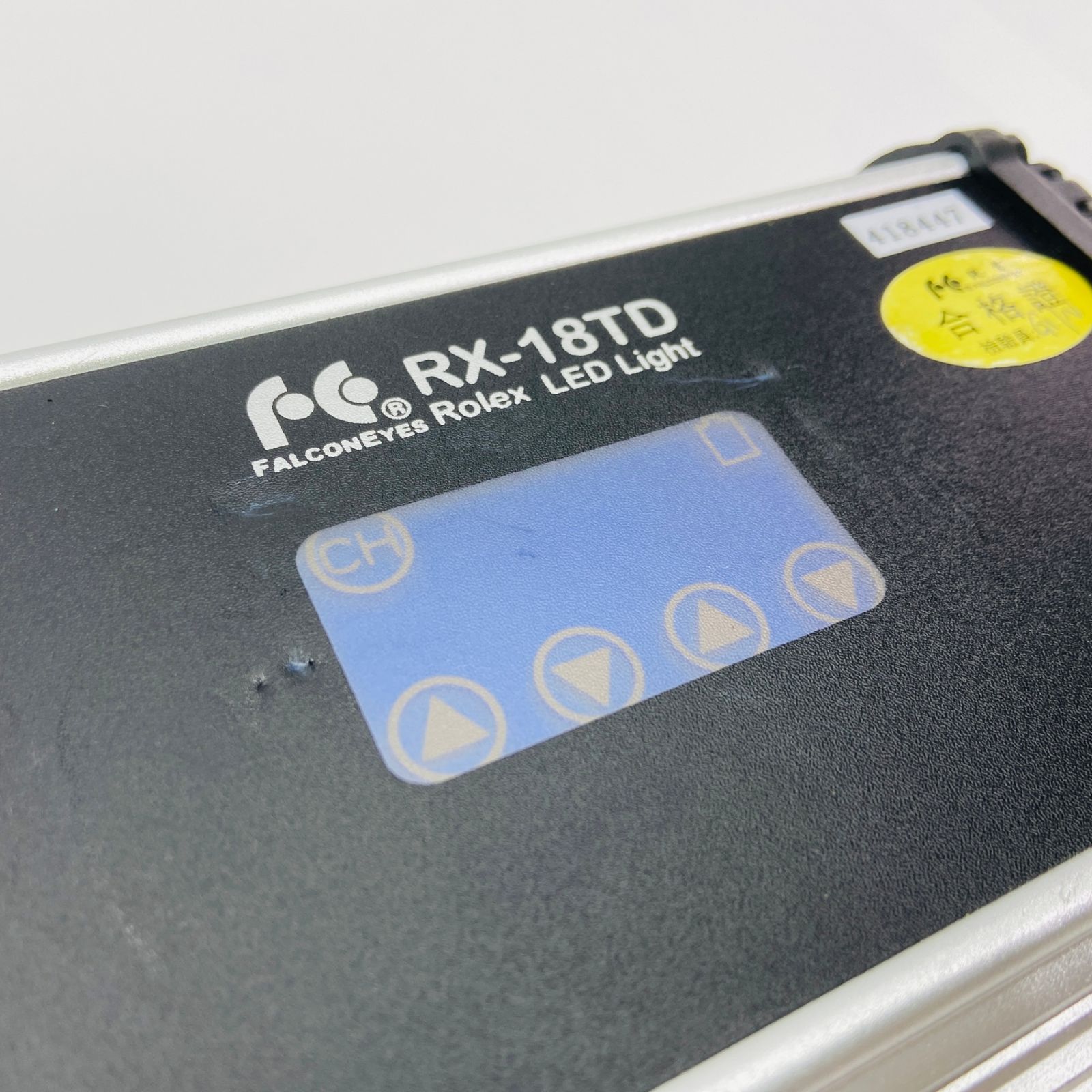  FALCON EYES RX 18 TD スタジオLEDライト ロールフレックス パネルライト C 4774 120 その他 ビデオカメラ