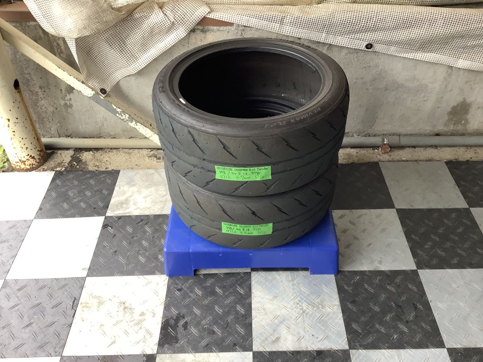 送料込み 245|40R18 97W 2025年製 SHIBATIRE REVIMAX R23 TW280 シバタイヤ タイヤ2本