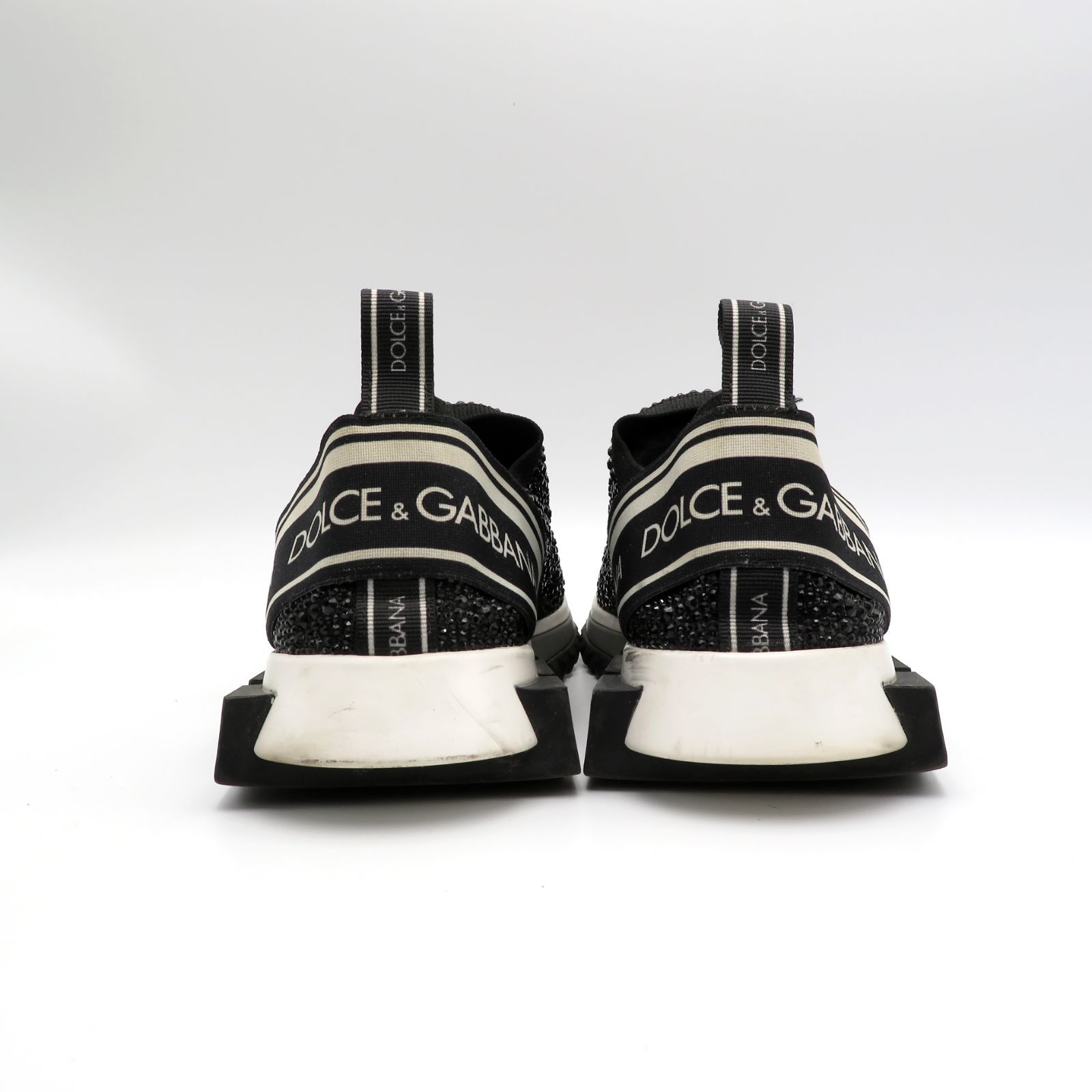 DOLCE & GABBANA ブラック ソレント（プリント入りSorrentoスニーカー 