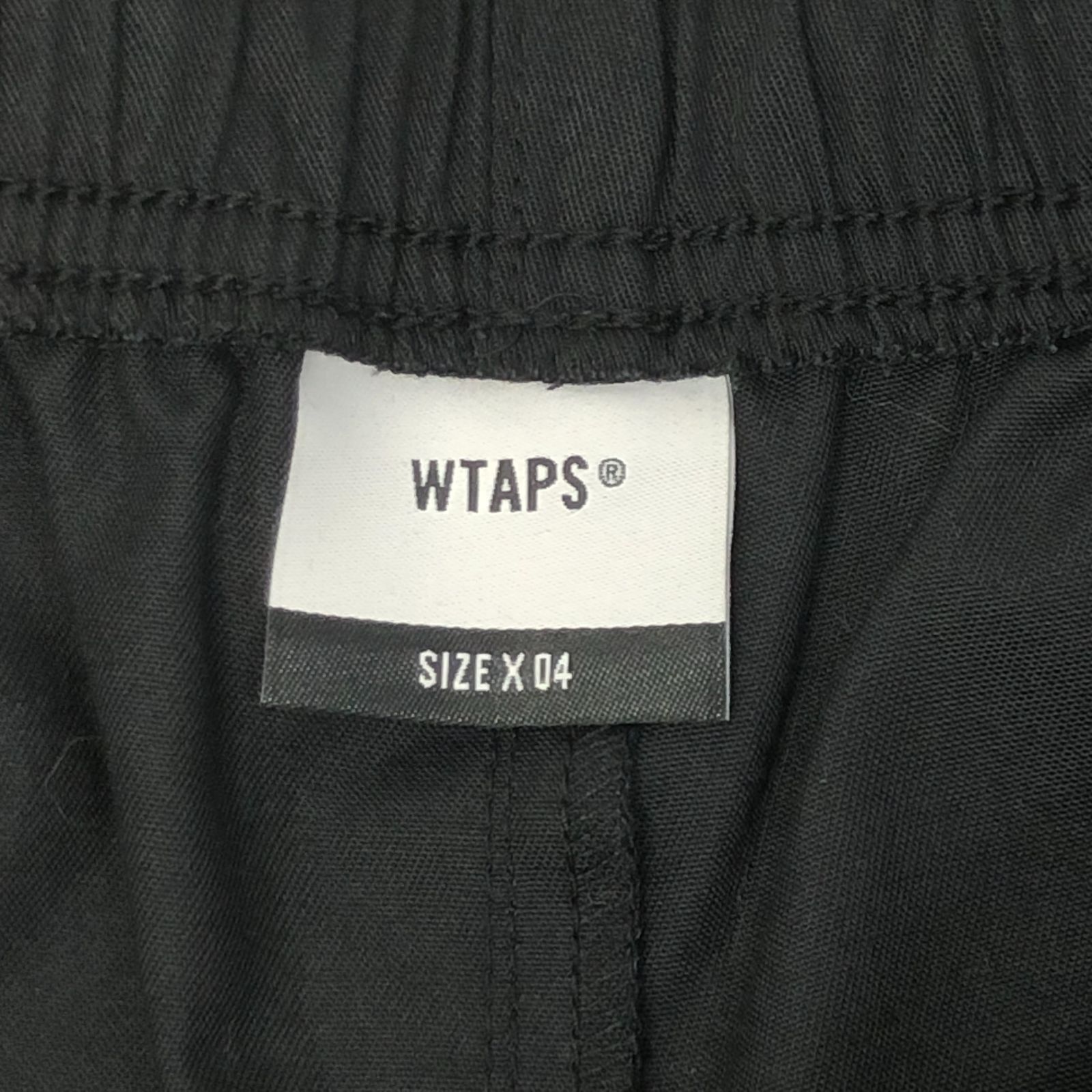 WTAPS ダブルタップス ショートパンツ ブラック サイズ04 タグ