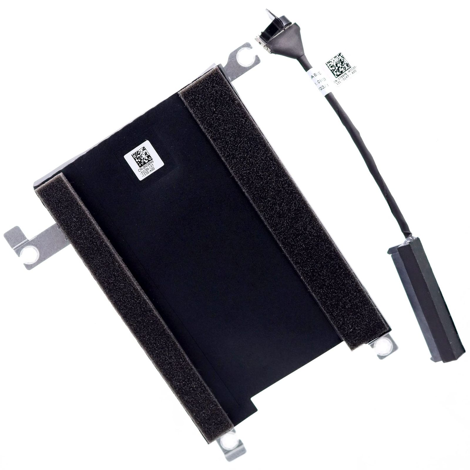 Deal4GO SATA ハードドライブケーブル 78RF8 XY5F7 2.5インチHDDブラケットキャディ付き ND8N9 5P11T Dell Latitude 15 5510 5511 5500 5501 5502 5505 Precision 15