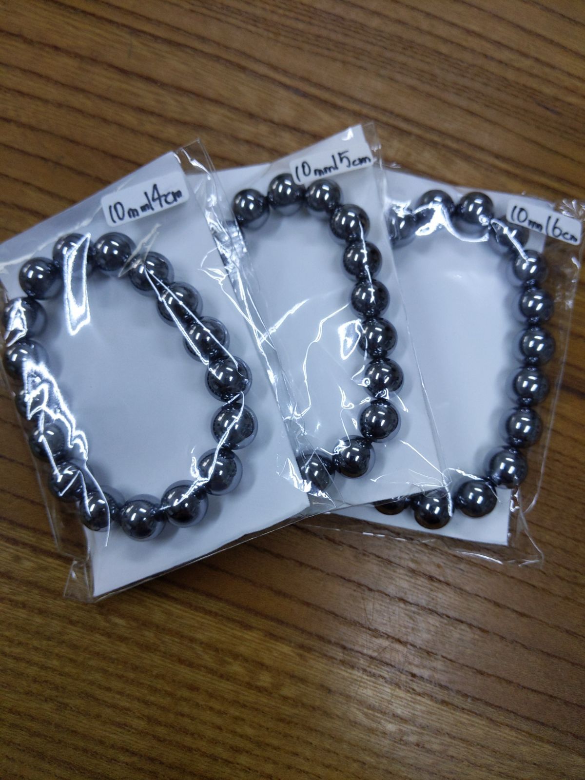 テラヘルツ10mm玉ブレスレット - gzi beads 天珠·テラヘルツ - メルカリ