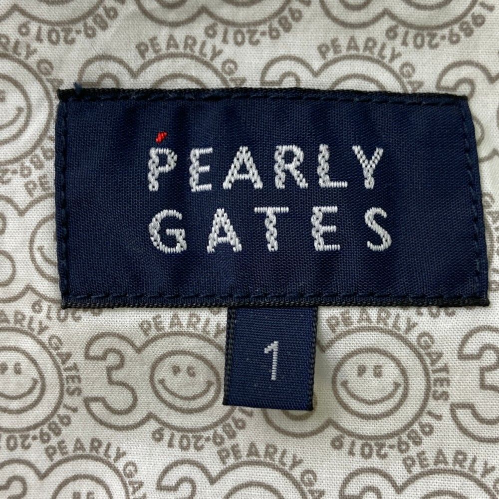サイズ：1 PEARLY GATES パーリーゲイツ 30周年 ストレッチスカート 総柄 ブルー系 [240101439414] ゴルフウェア レディース ストスト サイズ：1 PEARLY GATES パーリーゲイツ 30周年 ストレッチ