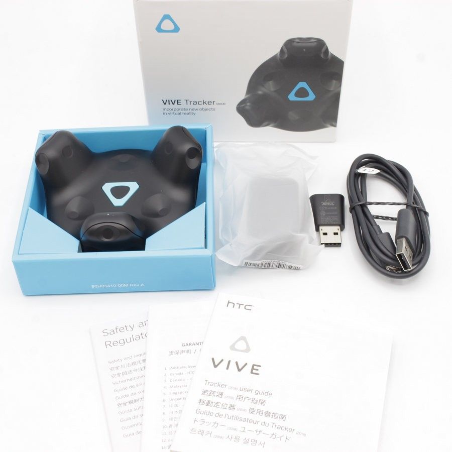 【美品】HTC VIVE Tracker 2018 99HANL005-00 アクセサリー トラッカー VR バイブ 本体