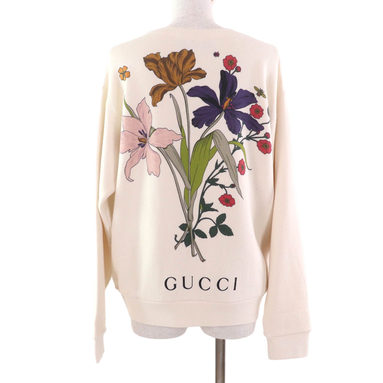 美品 グッチ 469250 グミベア グラフィックプリント スウェット L ファッション 美品 L スウェット グラフィックプリント グミベア