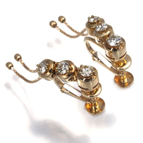 TASAKI タサキ イヤリング ダイヤ ダイヤモンド 0.36ct/0.36ct