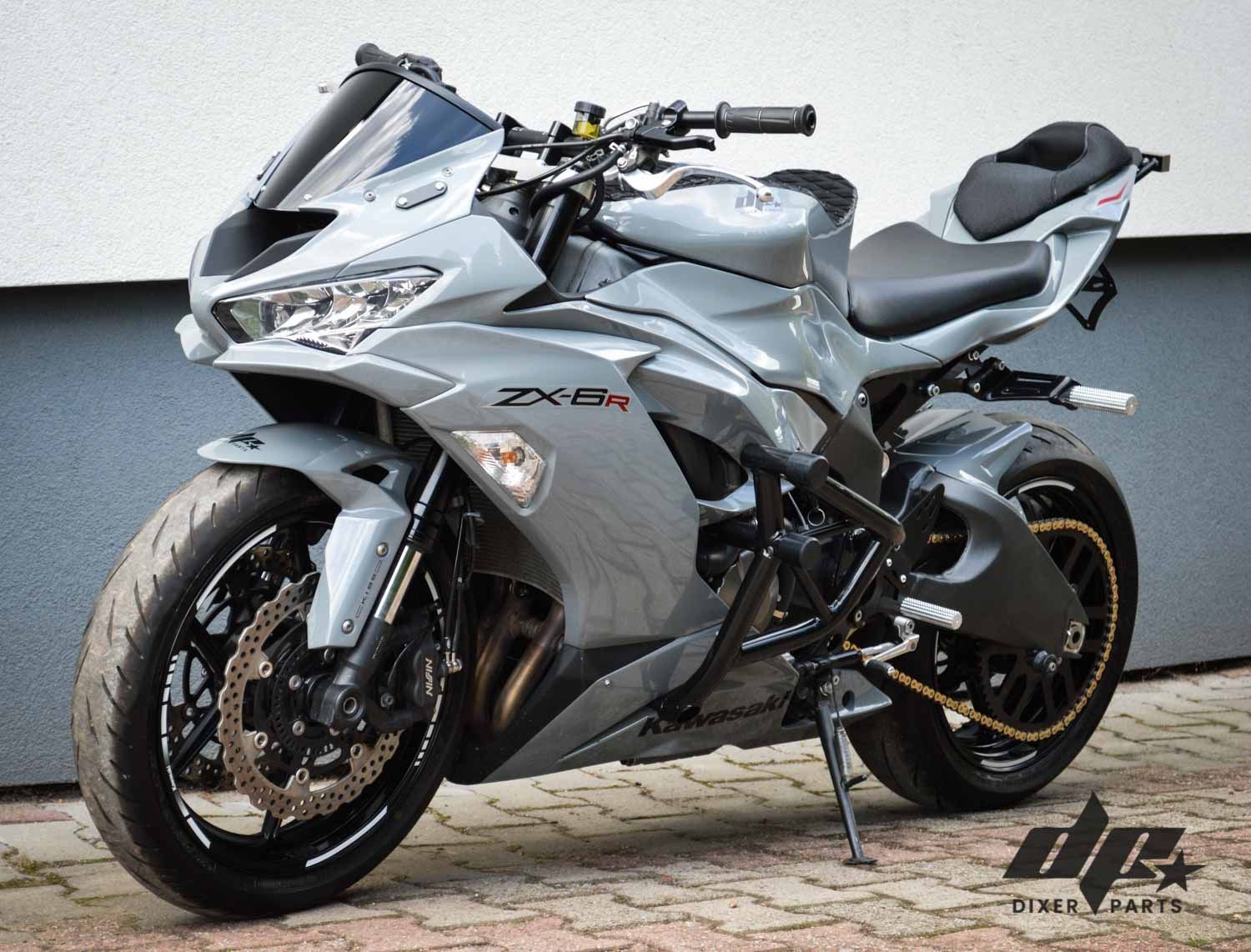 ZX-6R 636 エンジンガード スタントケージ エンジンスライダー 