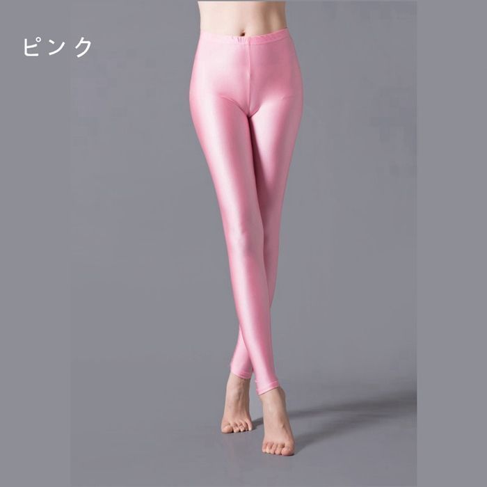 YOSA  スパッツ LL 美品！ アイカ ica サイドライン レギンス スパッツ タイツ ストレッチ