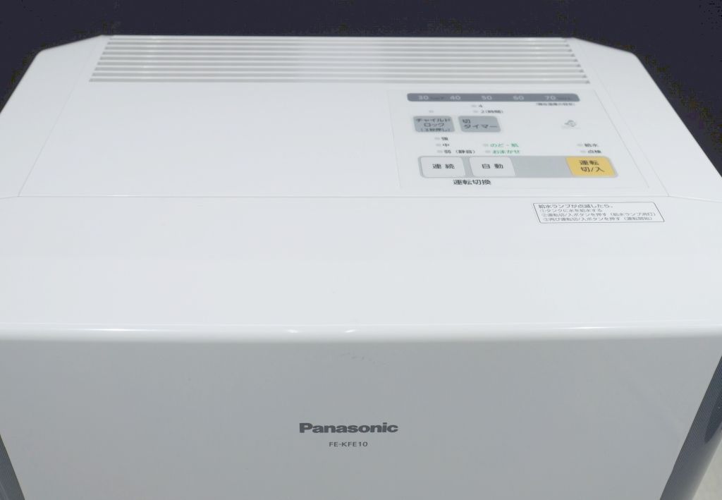 Panasonic FE-KFE10 パナソニック 概要 ヒートレスファン(気化)式加湿