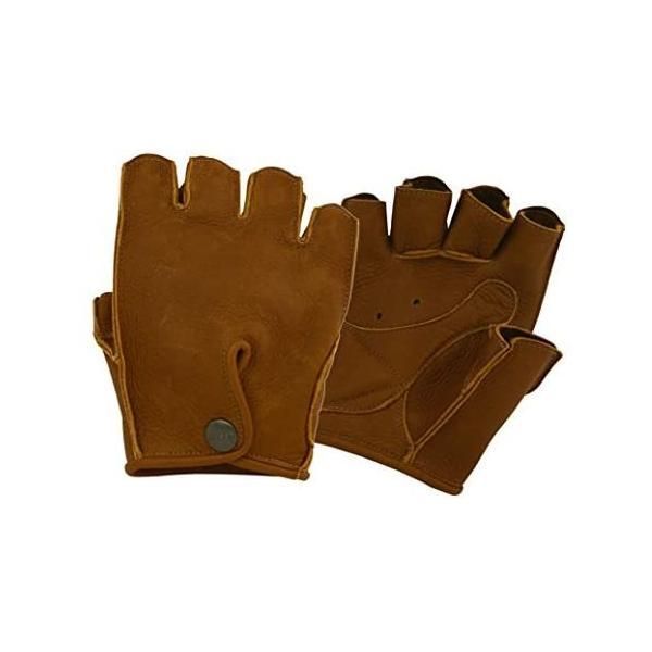 ジェーアールピー JRP バイク レザーグローブ 3シーズングローブ ライトブラウン M WTF ブラウン