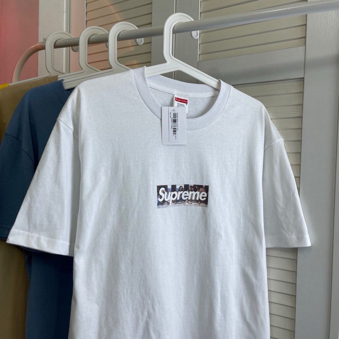 【メール便送料無料対応可】 Milan Supreme Box 最後の晩餐 21SS Tee Logo トップス