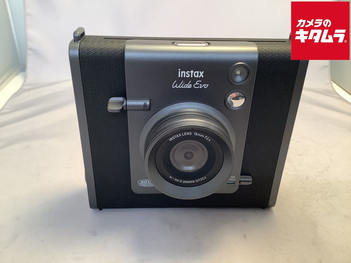 フジフイルム インスタントカメラ instax WIDE Evo チェキ