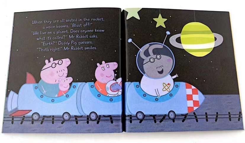 PeppaPig 黄箱　青箱　2点お得セット　ペッパピッグ　音源おまけ付 洋書 PeppaPig 青ボックス ペッパピッグ 青箱 英語絵本50冊 MP3音源