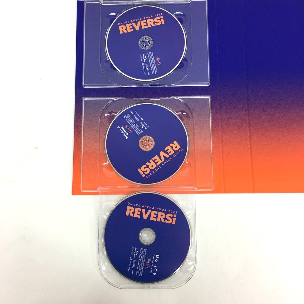 未使用品 Da-iCE ARENA TOUR 2022 -REVERSi- Blu-ray Disc 5枚組