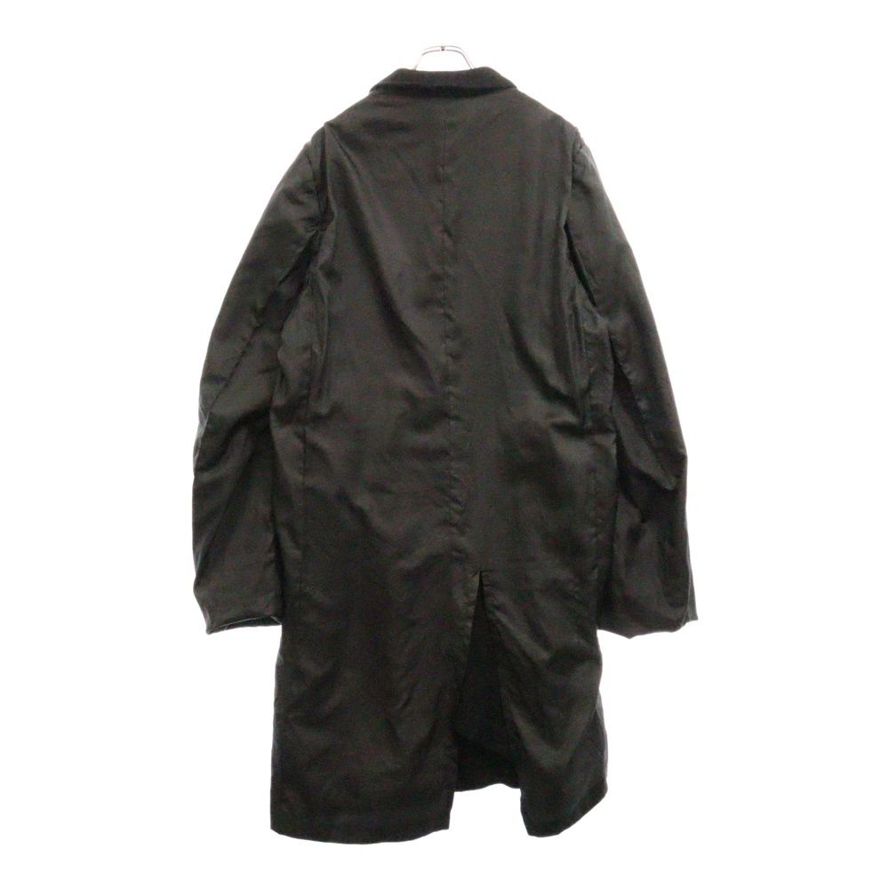 未使用品▼COMME des GARCONS HOMME PLUS コムデギャルソンオムプリュス 21AW PH-J037 ウール縮絨 インサイドアウト コート ブラック S ハンガー付き 日本製 正規品 メンズ 定価174,900円 COMME des GARCONS HOMME PLUS (コムデギャルソンオムプリュス) 21AW