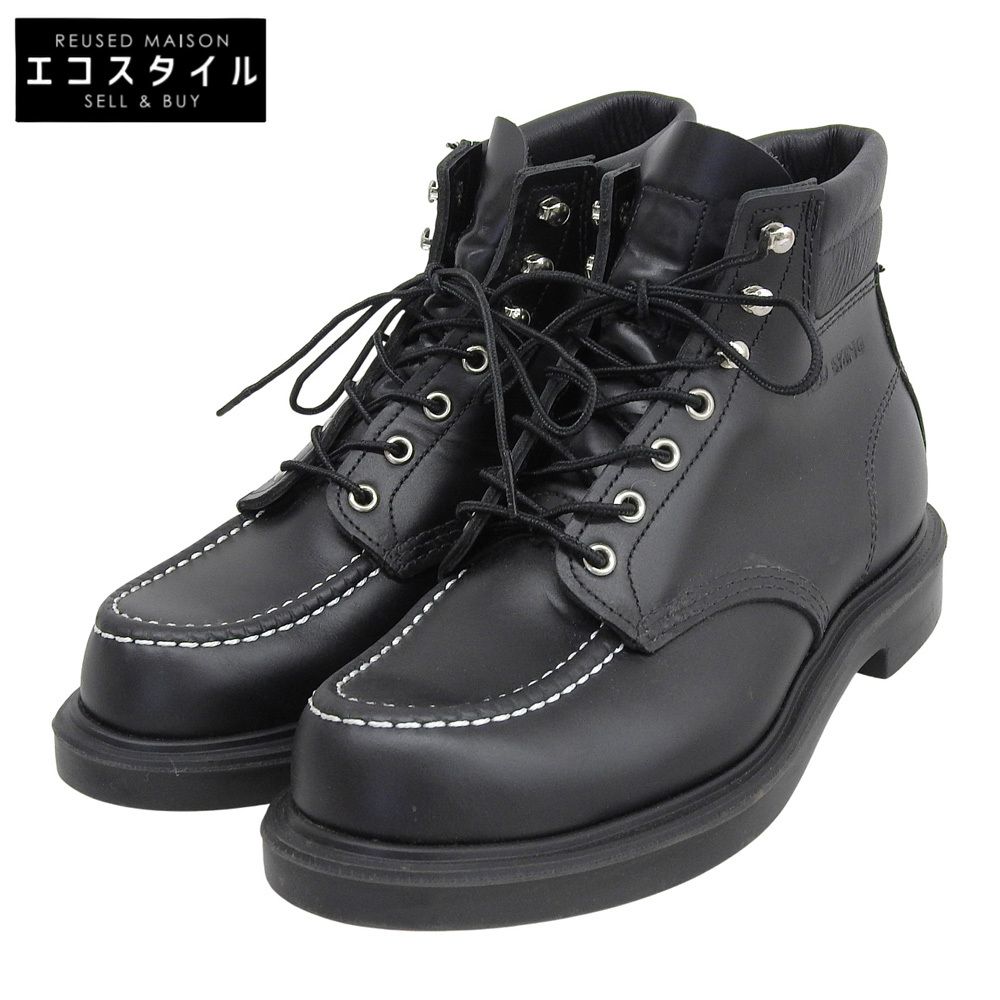 Red Wing レッドウィング スーパーソール 6インチモック ブーツ シューズ メンズ ブラック 9 8133 9 US