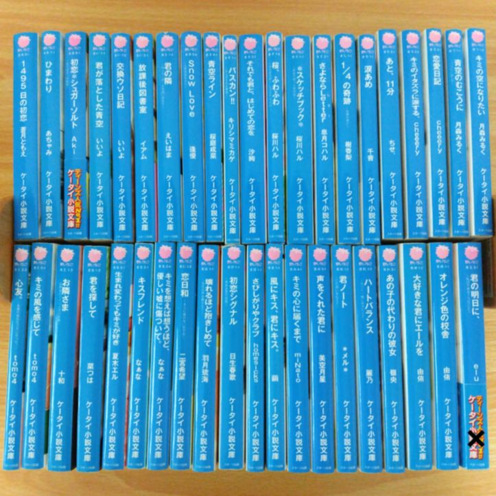 ケータイ小説 野いちご／ブルーレーベル① 40冊 バラ売り◎ - メルカリ