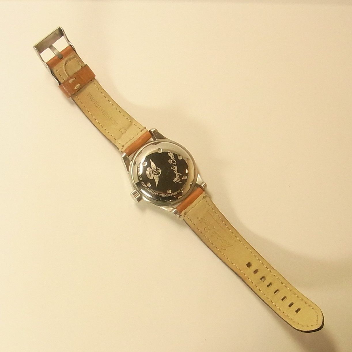美品 メンフィスベル スカイタイム ミリタリーウォッチ 自動巻き 機械式 腕時計
