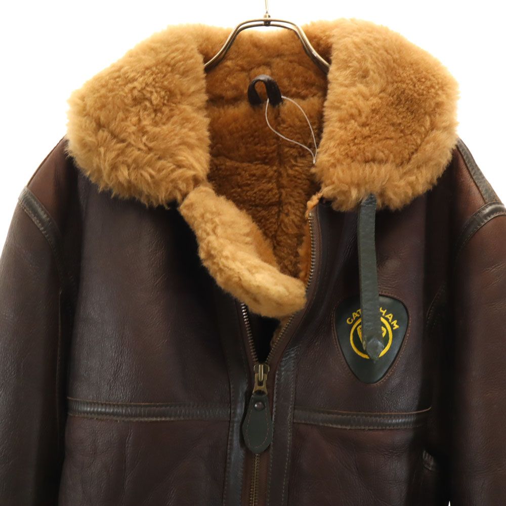 アヴィエーションレザークラフト SUPER7 ケータハム イングランド製 襟