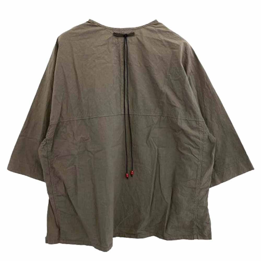 ANCELLM アンセルム ANC-SH20 DYED SKIPPER SS SHIRT スキッパー