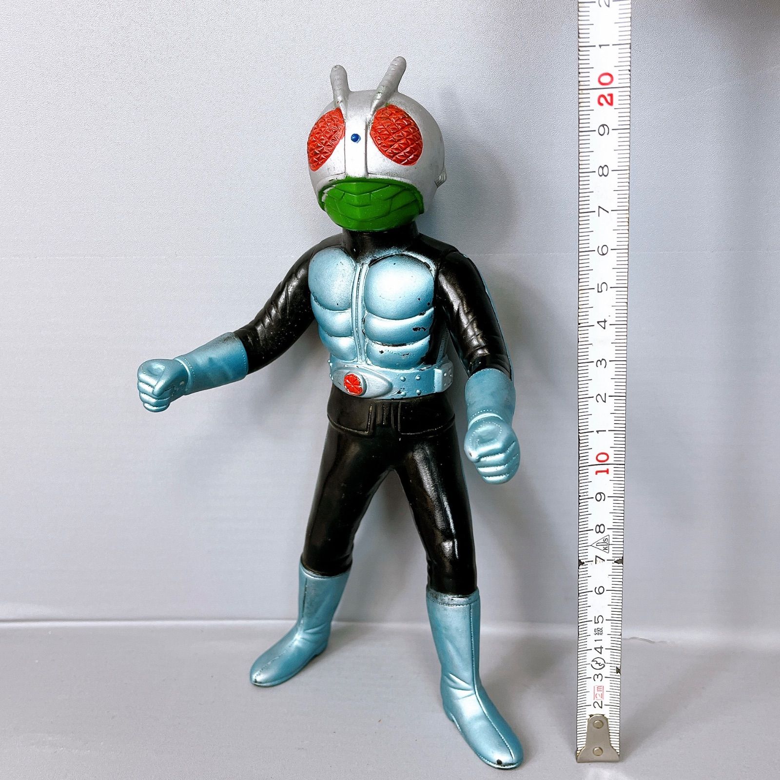 当時物 激レア 昭和レトロ 仮面ライダー ソフビ バンダイ 東映 石森 