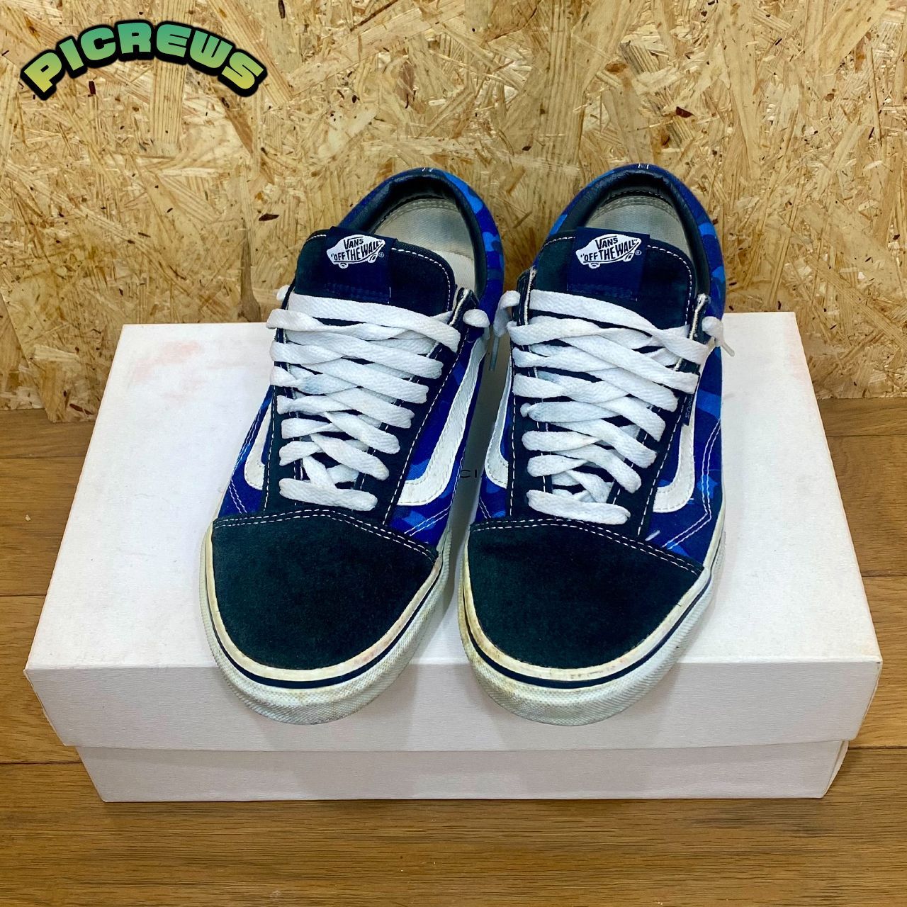 VANS×SOPHNET バンズ ソフネット ブルーカモ OLD SKOOL オールド