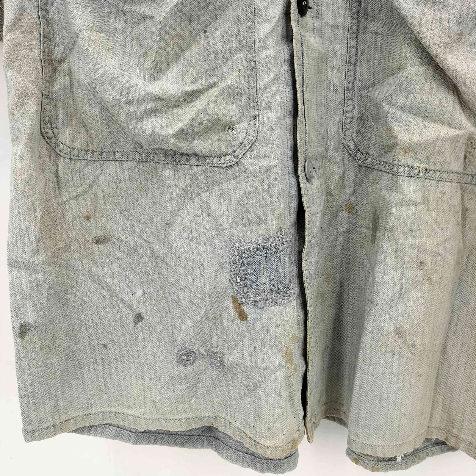 な*だ様 50s コットン ウール スラックス hbt 50s コットンウール