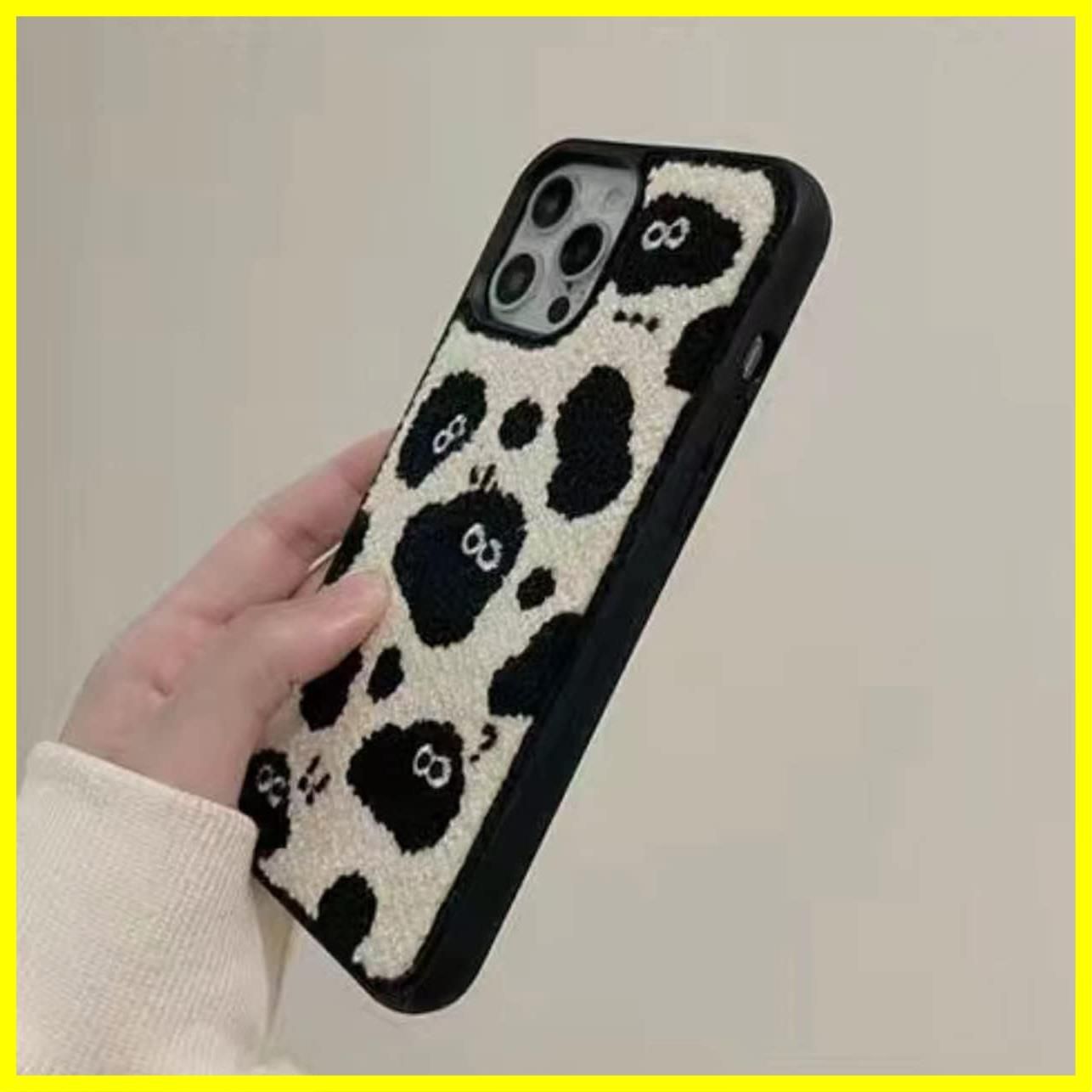 Society6 iPhoneケース おしゃれ アニマル 限定商品】乳牛柄 かわいい 牛柄 アニマル柄 ぬいぐるみ 韓国