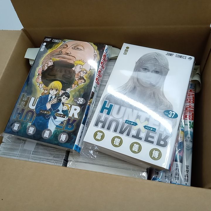 2025.10月既刊全巻】HUNTER×HUNTER ハンターハンター 1-38 38冊セット