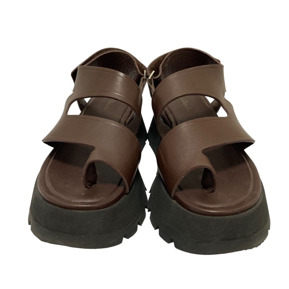 3.1 Phillip Lim 3.1 フィリップリム KATE LUG SOLE DAD SANDAL サンダル SS23-T857SEN サイズ37 約23.5cm ブラウン レディース 古着
