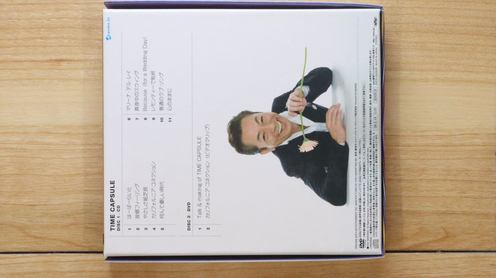 水谷豊TIMECAPSULE　CD＋DVD 国内盤CD☆水谷豊/yutaka mizutani□ TIME CAPSULE(初回限定盤